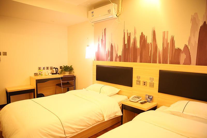 Thank Inn Chain Hotel Shandong Weifang Qingzhou Railway Station Gaoliu Exterior foto